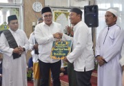 Pemko Medan serahkan Rp50 juta bantu pembangunan Masjid Nurul Iman