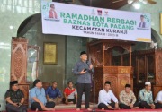 1.180 mustahik di Kuranji Kota Padang terima sembako