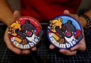 Viral, warga Taiwan buru emblem beruang hitam tinju Winnie the Pooh