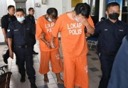 2 Polisi Malaysia didakwa merampok turis wanita Indonesia