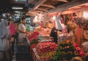 Harga bahan pokok di pasar tradisional terpantau stabil pasca-Lebaran