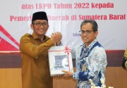Dinilai akuntabel kelola APBD 2022, Pemko Padang raih Opini WTP