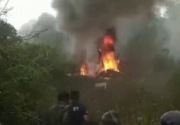 Helikopter TNI-AD jatuh di Ciwidey, korban dievakuasi ke RS Dustira