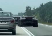 Konvoi Lamborghini ugal-ugalan di tol viral di Malaysia diburu polisi