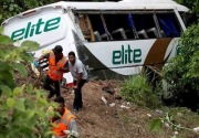 Kecelakaan fatal di Meksiko, bus jatuh ke jurang, 18 orang tewas