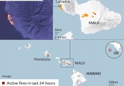 Evakuasi baru sedang berlangsung di Maui, jumlah korban tewas naik menjadi 67