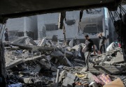 Puluhan warga Gaza tewas akibat serangan udara Israel