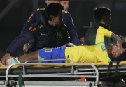 Kualifikasi Piala Dunia: Neymar cedera, Brazil kalah perdana