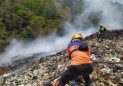 BNPB: Kebakaran TPA Tlekung Kota Batu belum padam