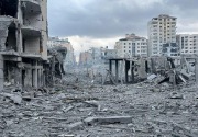 Masih dibombardir, skenario Gaza pascaperang dibicarakan 