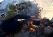 Maqali, hidangan yang menyelamatkan keluarga pengungsi Suriah saat berbuka puasa