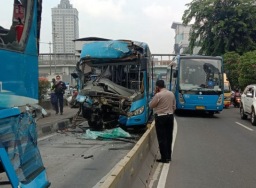 SPTJ ungkap penyebab maraknya kecelakaan bus Transjakarta