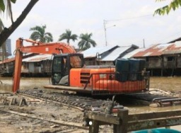 Cegah banjir di Samarinda, Pemprov Kaltim gencarkan normalisasi Sungai Karang Mumus