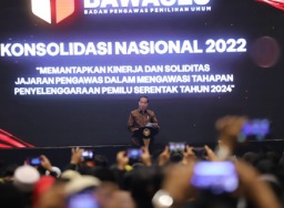 Jokowi beri arahan ke Bawaslu cegah potensi pelanggaran Pemilu 2024