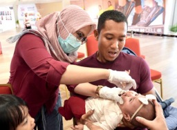 Permudah pelayanan kesehatan anak, Pemkot Medan buka gerai imunisasi polio di mall