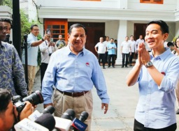 Protes iringi penetapan Prabowo-Gibran peserta Pilpres 2024 