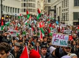 Polisi Inggris gerah hadapi pendemo pro-Palestina