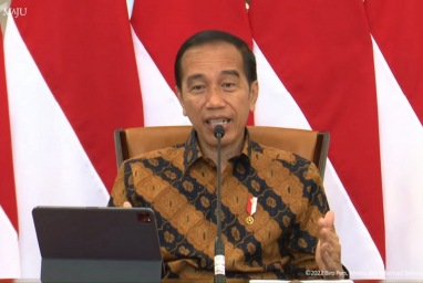 Jokowi minta perbankan ikut kawal kebijakan hilirisasi