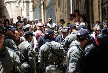 Tentara Israel tangkap pengawal pribadi Konsul Yunani di Gereja Makam Kudus