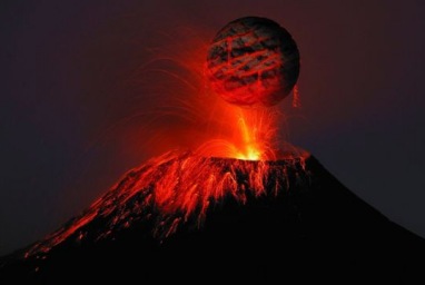Mengapa muncul petir saat gunung api meletus?
