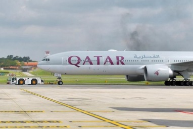 Setelah Singapore Airlines, Qatar Airways alami turbulensi hebat 
