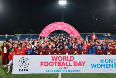 Hari Sepak Bola Sedunia dirayakan Badan PBB di Tajikistan bersama CAFA