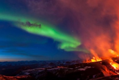 Gunung berapi di Islandia kembali meletus