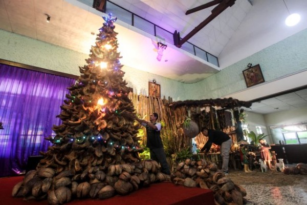 Paling Inspiratif Dekorasi Natal Di Mimbar Gereja Life 