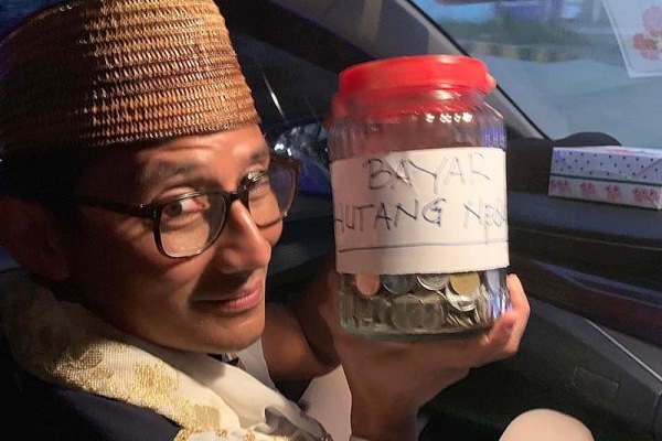 Kekayaan Sandiaga Uno Merosot Rp5 Triliun Selama Kampanye