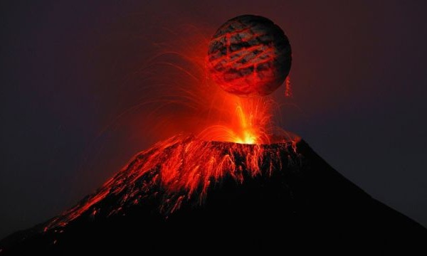 Mengapa muncul petir saat gunung api meletus?