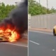 Cekcok pedagang mobil bekas, Lamborghini pun dibakar