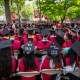 Ratusan mahasiswa Harvard walk out dari upacara wisuda  