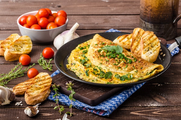 Sensasi omelet seharga US$2.000, bagaimana rasanya? 