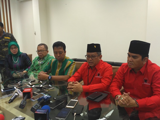 Pertemuan PDIP dan PPP belum bahas pendamping Jokowi 
