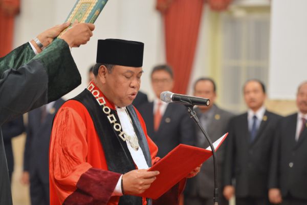 Arief Hidayat resmi jadi hakim konstitusi