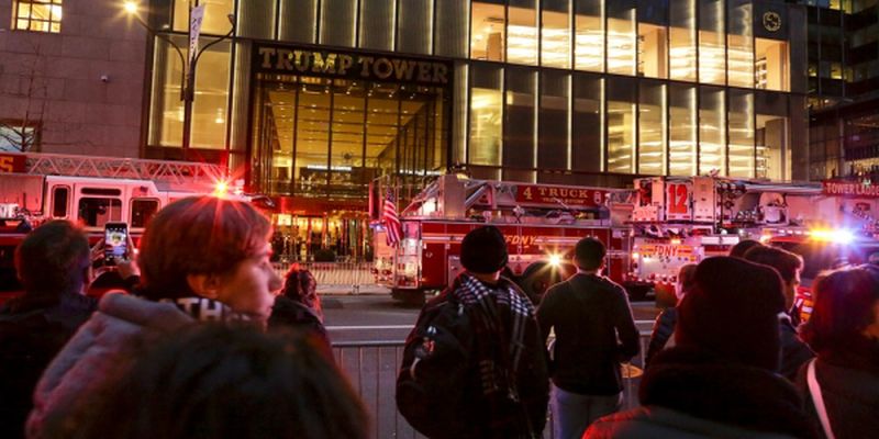 Satu orang meninggal dalam kebakaran di Apartemen Trump