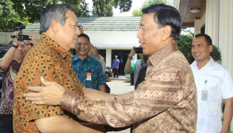 Aroma politis pertemuan Wiranto dan SBY