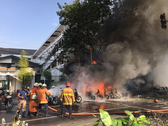 Ormas lintas agama kecam tindakan bom bunuh diri di Surabaya