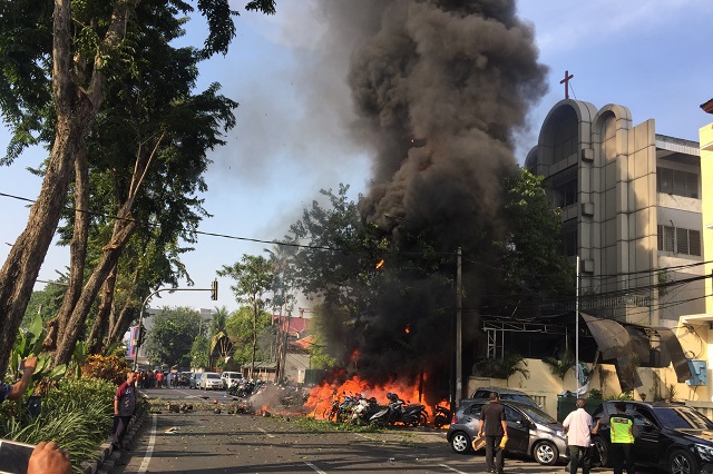 43 orang korban bom Surabaya dirawat di 8 rumah sakit Jatim