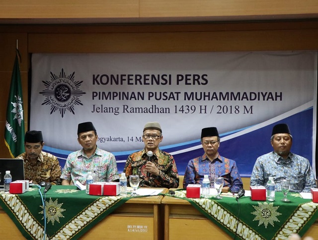 Muhammadiyah tetapkan awal puasa Ramadan 17 Mei 2018