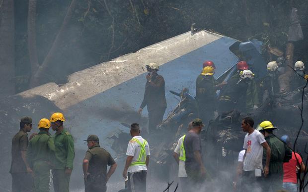 Pesawat jatuh di Havana, 100 orang tewas 