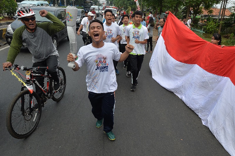 Obor api Asian Games akan kelilingi 64 Kota di Indonesia 
