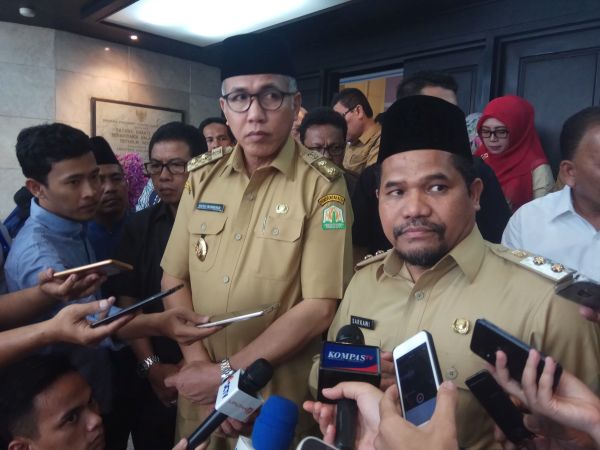 Mendagri lantik Plt Gubernur Aceh dan Bupati Bener Meriah
