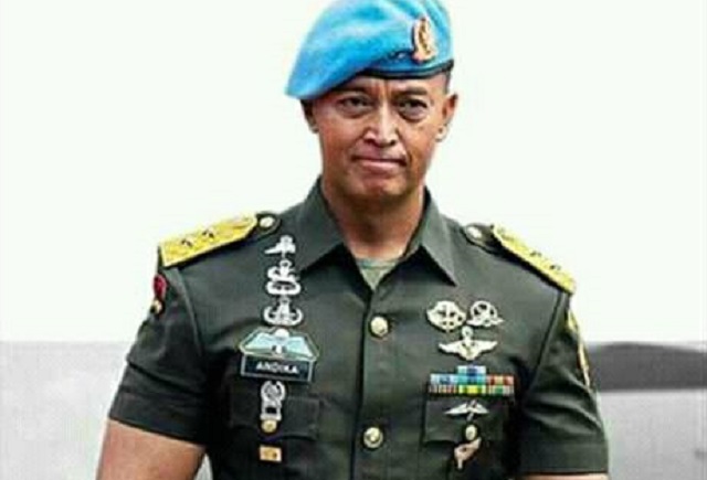 Letjen TNI Andika Perkasa jabat Pangkostrad