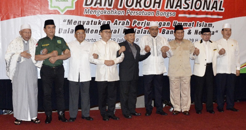 Hasil ijtima ulama akan disampaikan kepada Prabowo