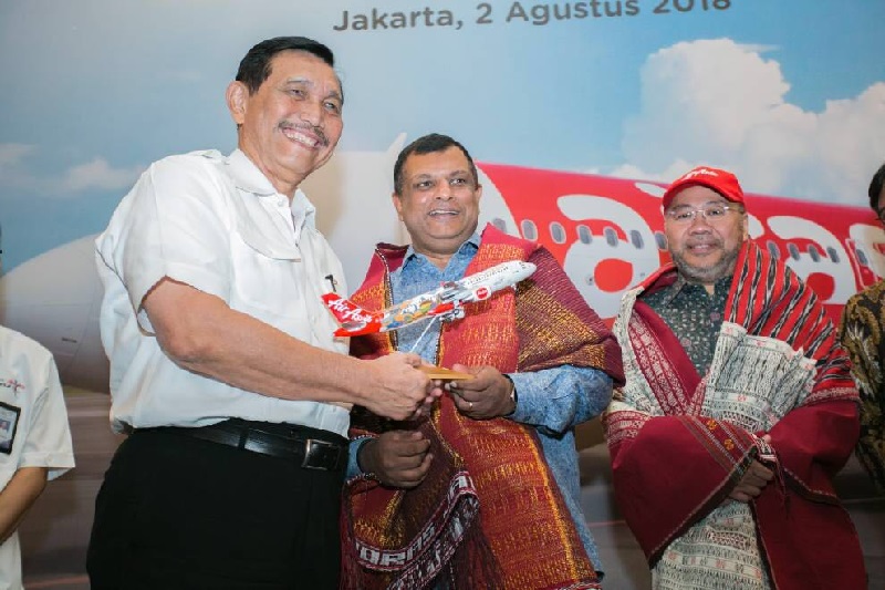 AirAsia buka penerbangan langsung Kuala Lumpur-Silangit