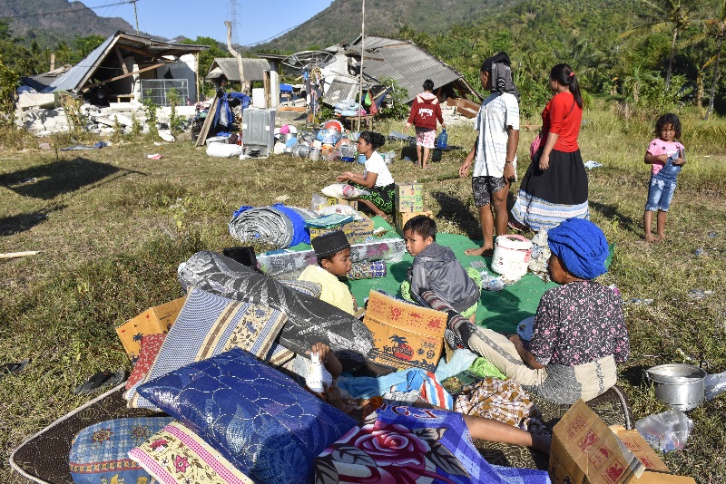 170 gempa susulan terjadi di Pulau Lombok  