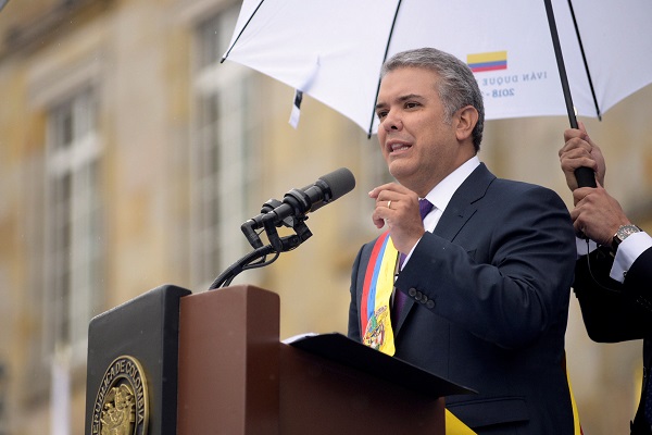 Ivan Duque dilantik sebagai presiden Kolombia
