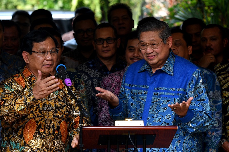 Demokrat sebut Prabowo jenderal kardus, koalisi bubar?