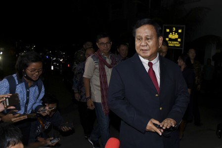Prabowo dan Sandiaga Uno ajukan surat tidak pailit